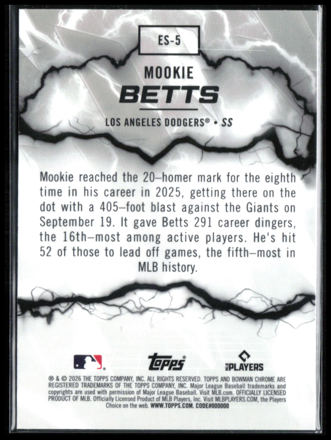 Mookie Betts Electric Sluggers
