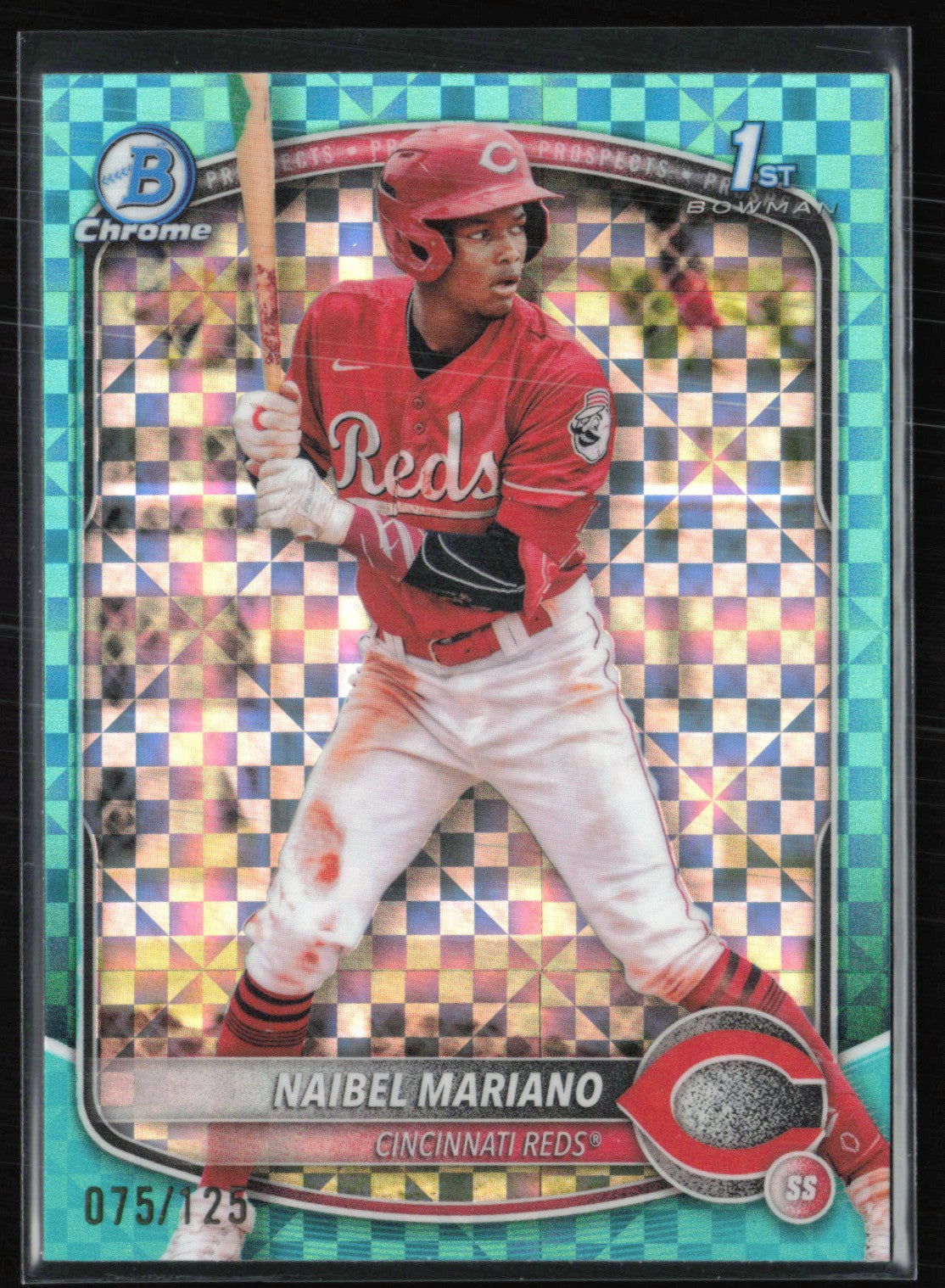 Naibel Mariano 1st BOwman Aqua X-Fractor /125