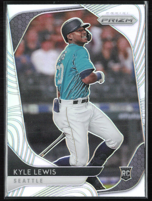 Kyle Lewis RC Silver Prizm