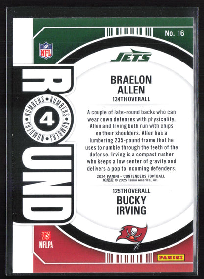 Braelon Allen / Bucky Irving RC