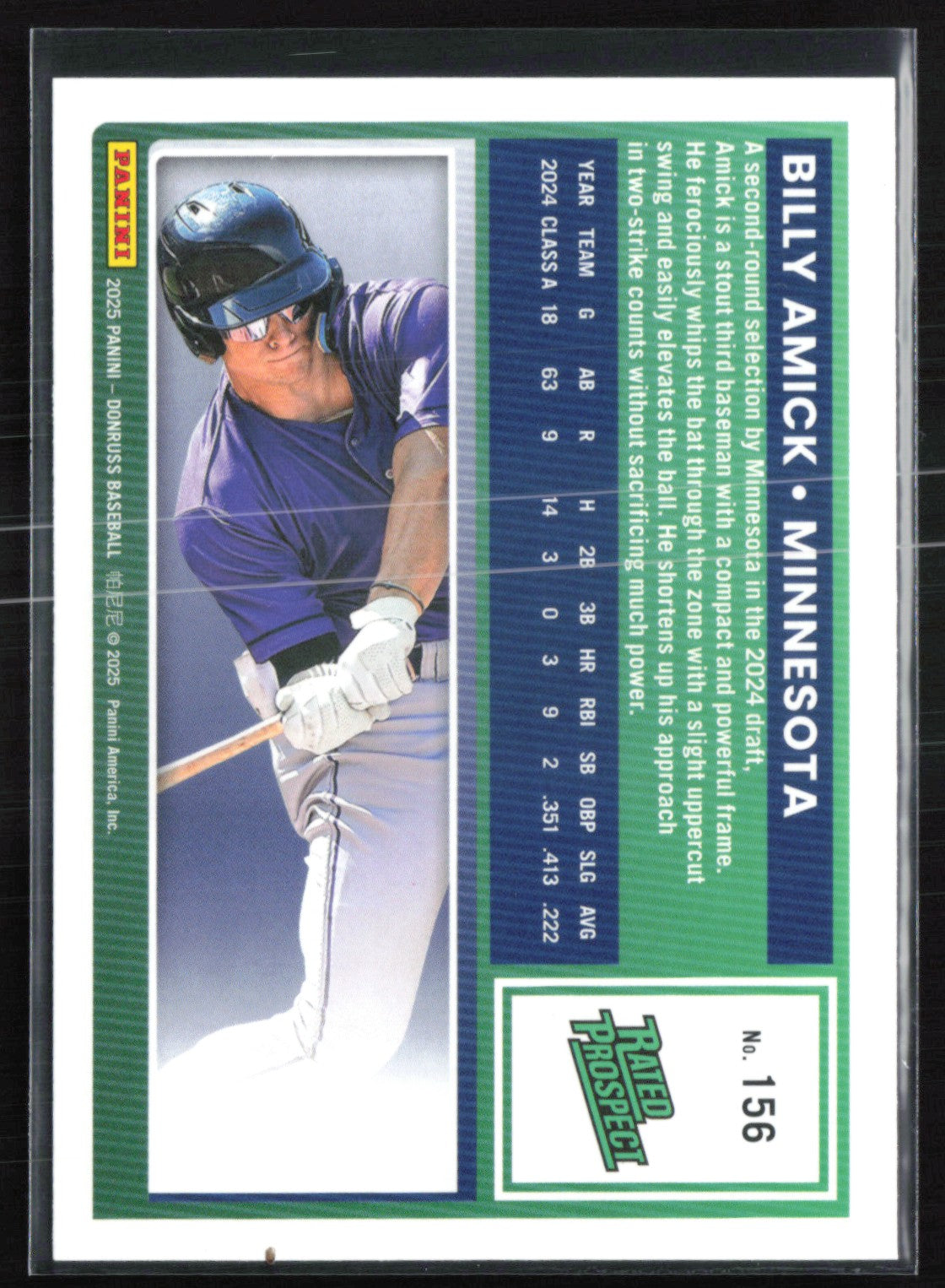 Billy Amick Propsect Holo