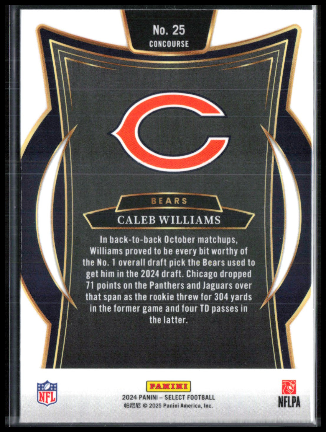 Caleb Williams RC Concourse Level