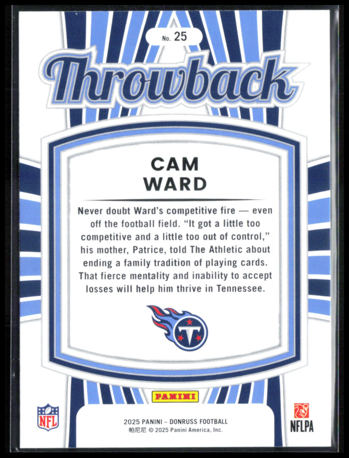 Cam Ward RC