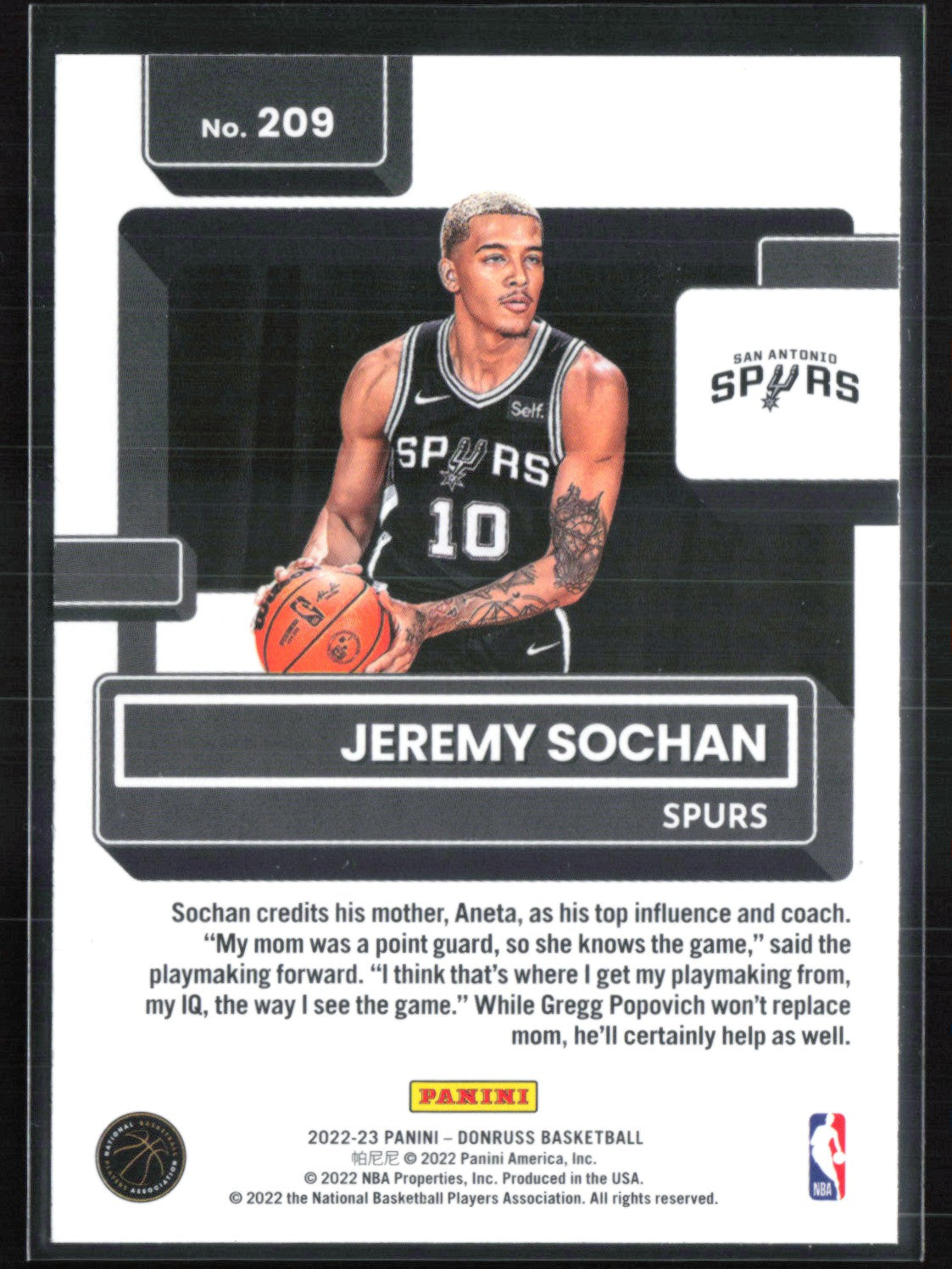 Jeremy Sochan RC