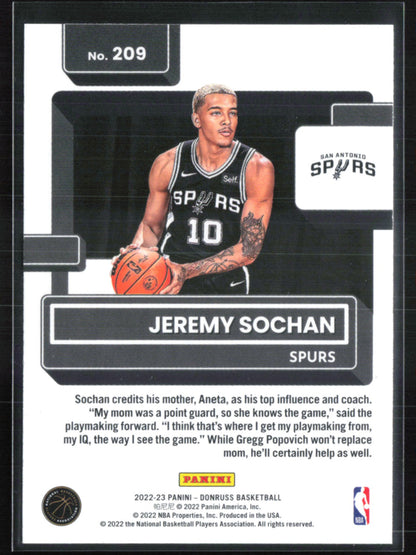 Jeremy Sochan RC
