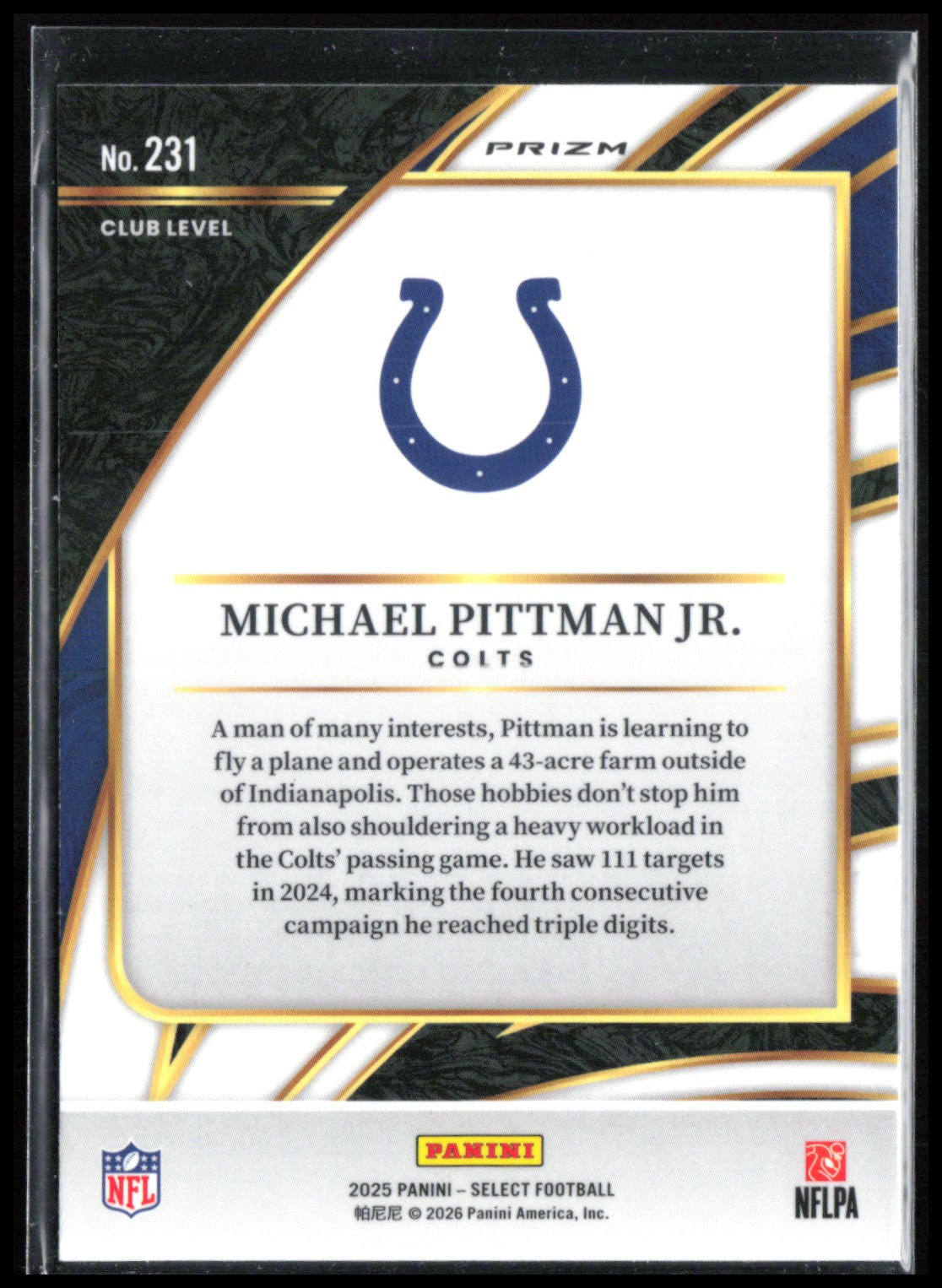 Michael Pittman Jr Black Red Shock