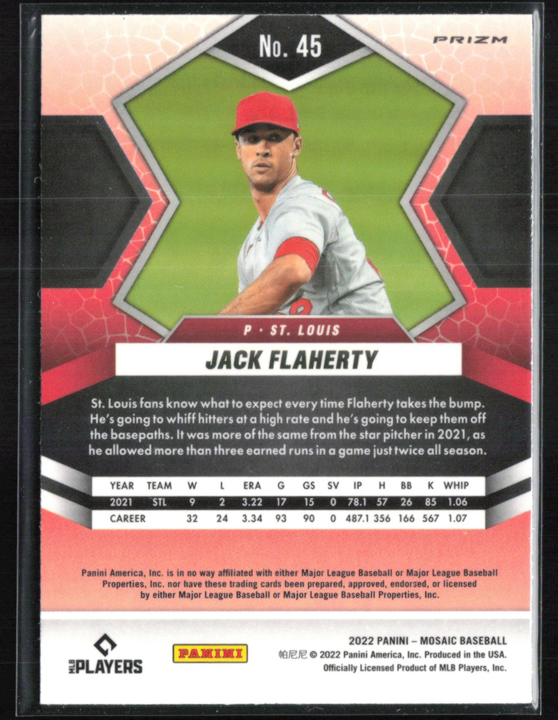 Jack Flaherty Orange Mosaic