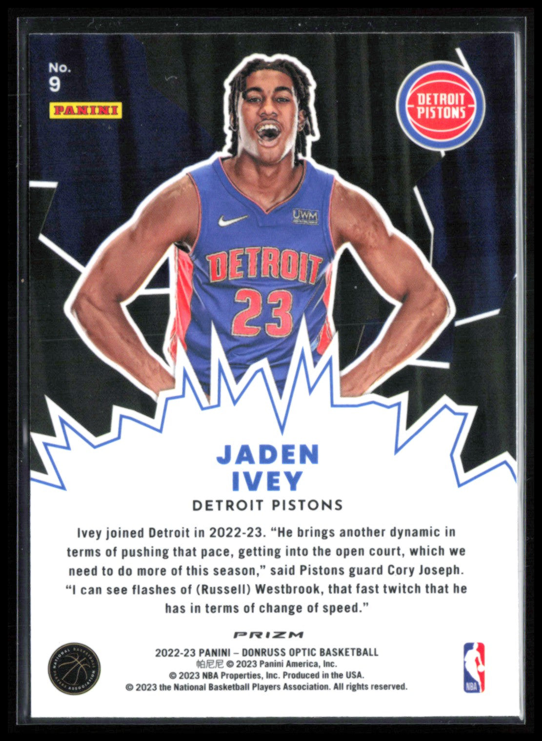 Jaden Ivey RC My House