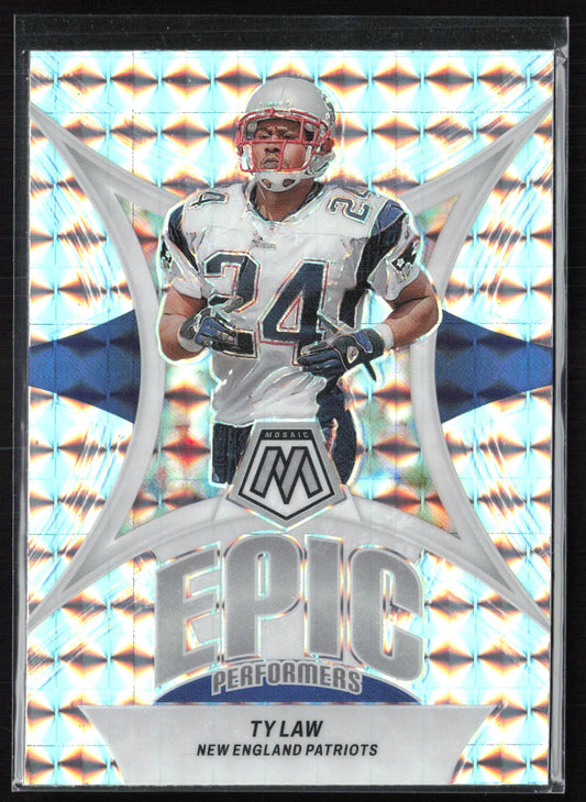 Ty Law Mosaic Prizm