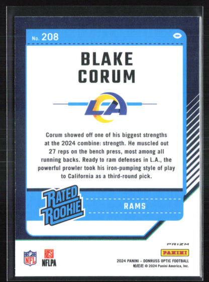 Blake Corum RC Purple Shock