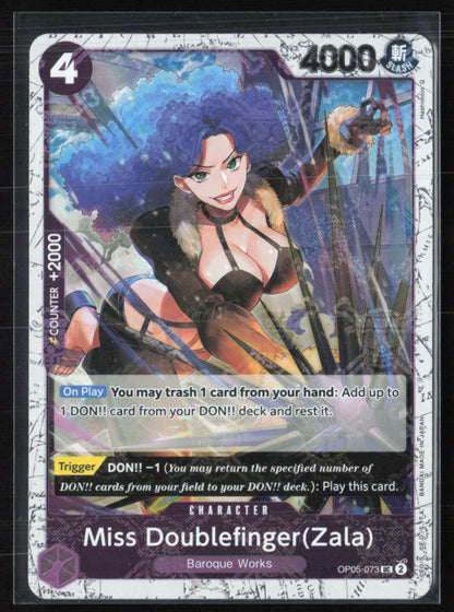 Miss Doublefinger (Zala) Uncommon (One Piece)