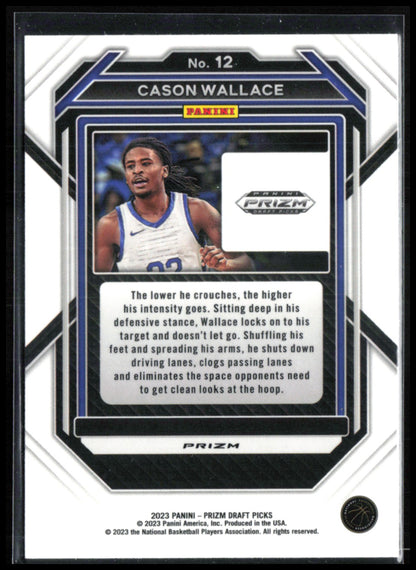 Cason Wallace RC Red Ice