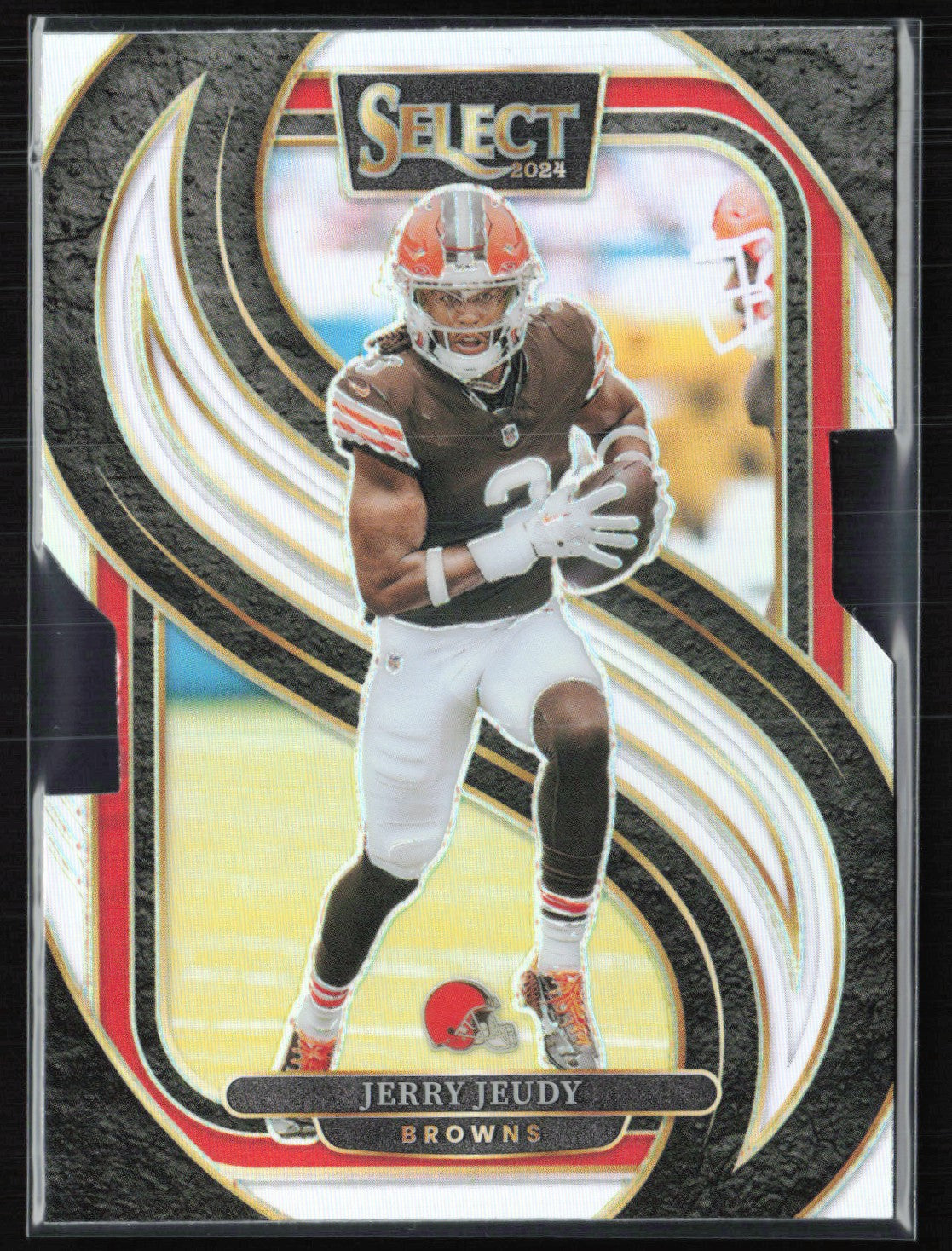 Jerry Jeudy Silver Die-Cut Premier Level