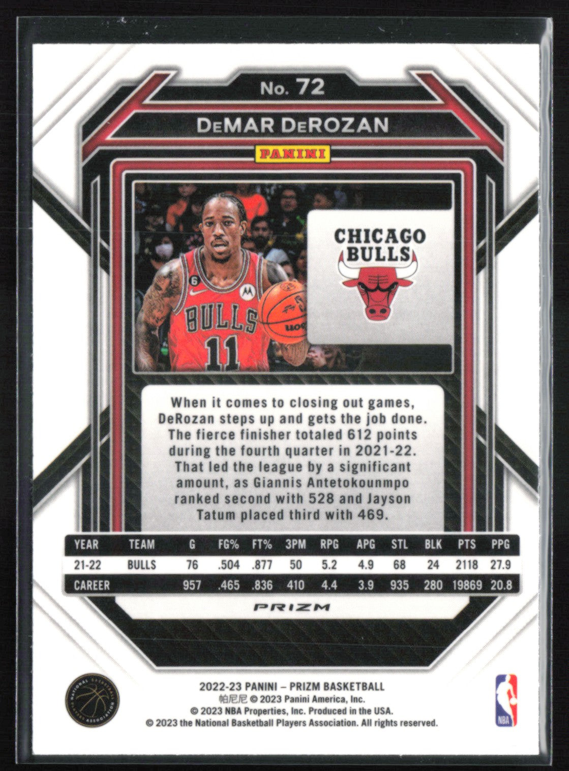 DeMar DeRozan Green