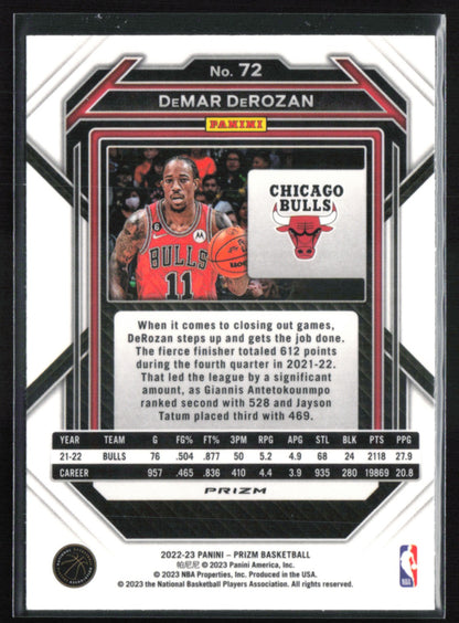 DeMar DeRozan Green