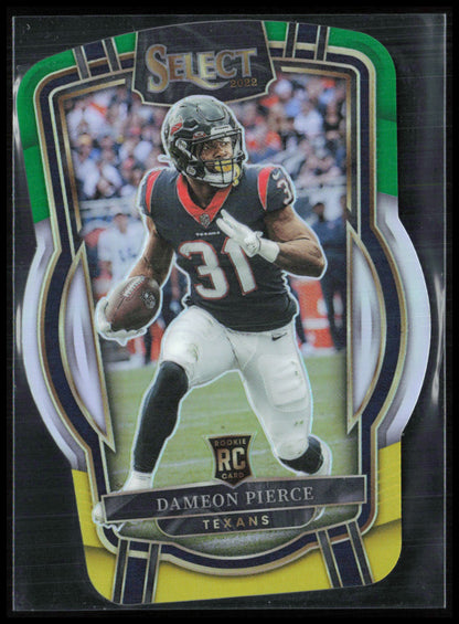 Dameon Pierce RC Green Yellow Die-Cut