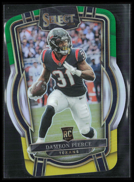 Dameon Pierce RC Green Yellow Die-Cut