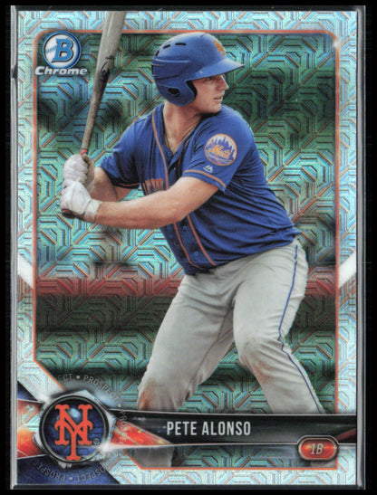 Pete Alonso Mojo 2018 Bowman Chrome