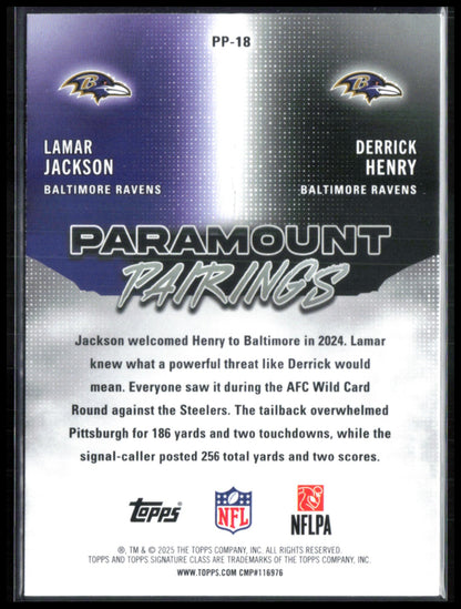 Derrick Henry / Lamar Jackson