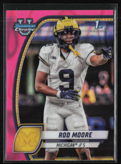Rod Moore 1st Bowman Pink Lava