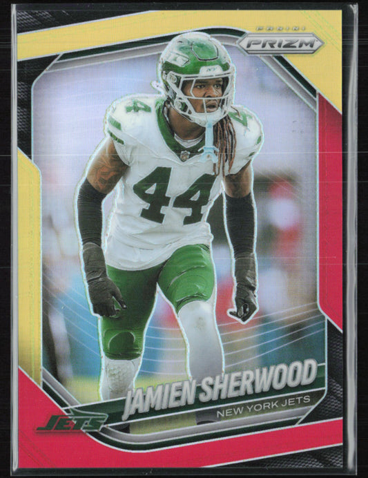 Jamien Sherwood Yellow Red /44 2025 Prizm