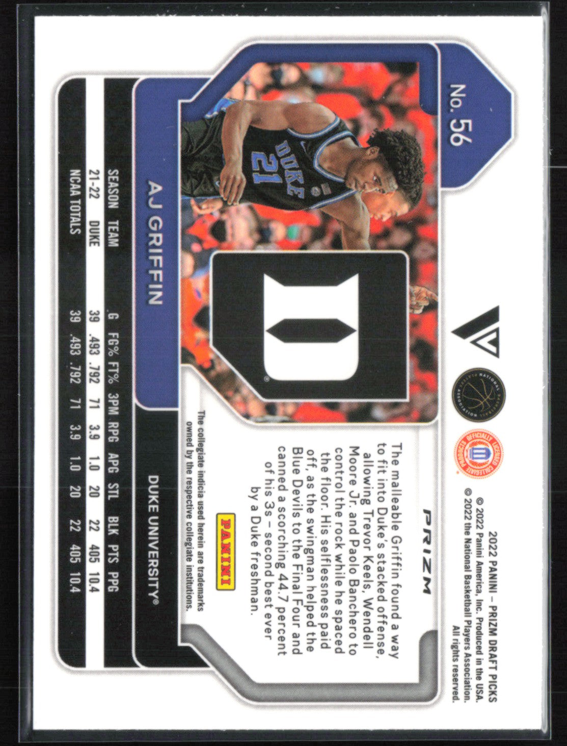 AJ Griffin RC Purple Wave Variation