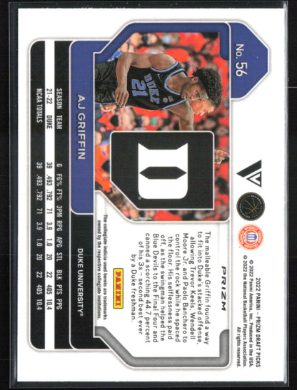 AJ Griffin RC Purple Wave Variation