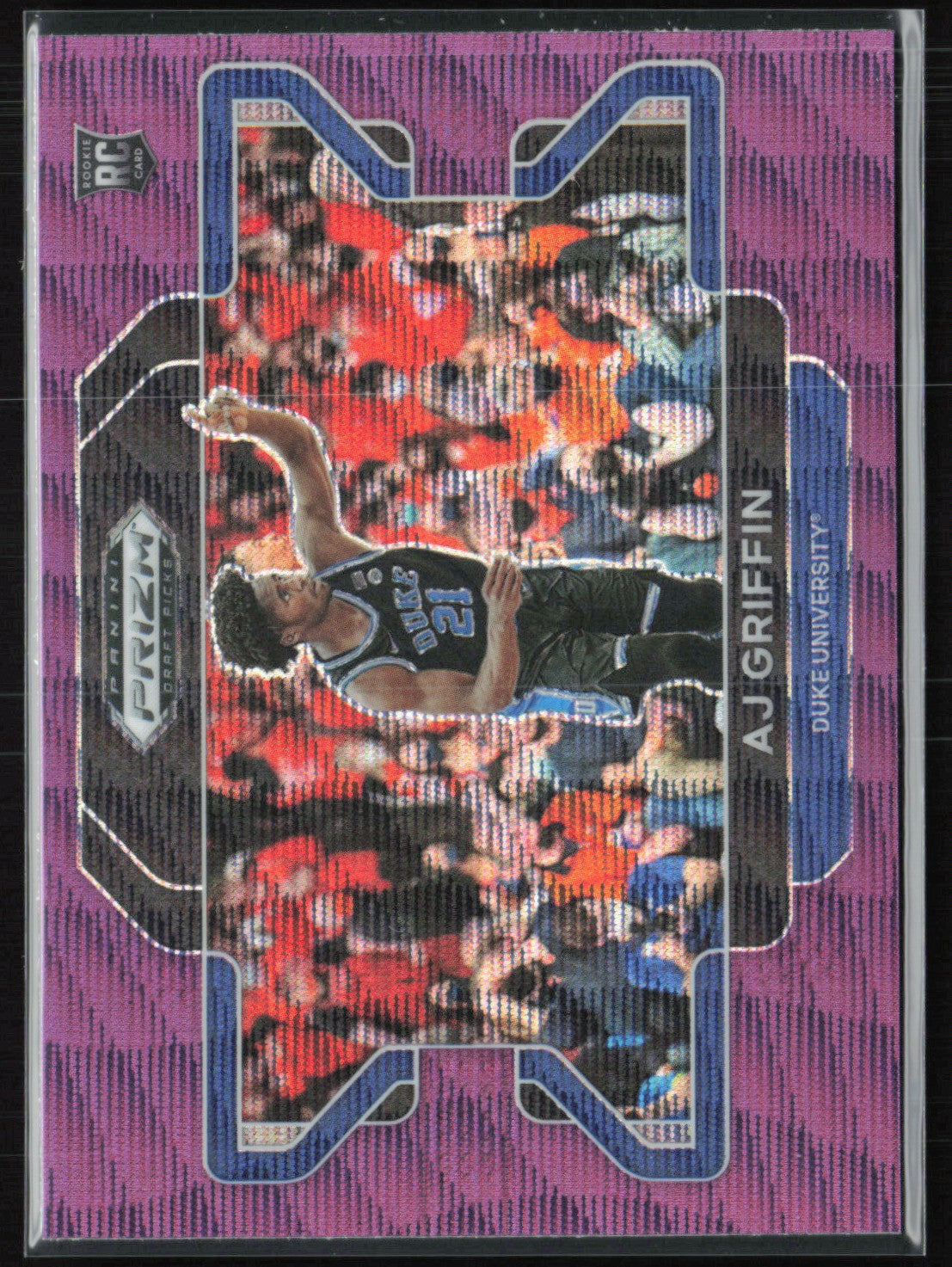 AJ Griffin RC Purple Wave Variation