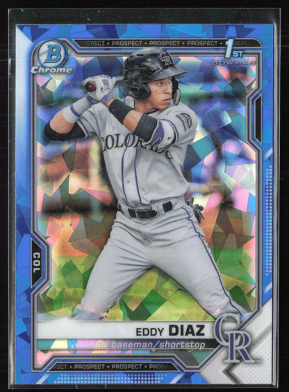 Eddy Diaz 1st Bowman Sapphire