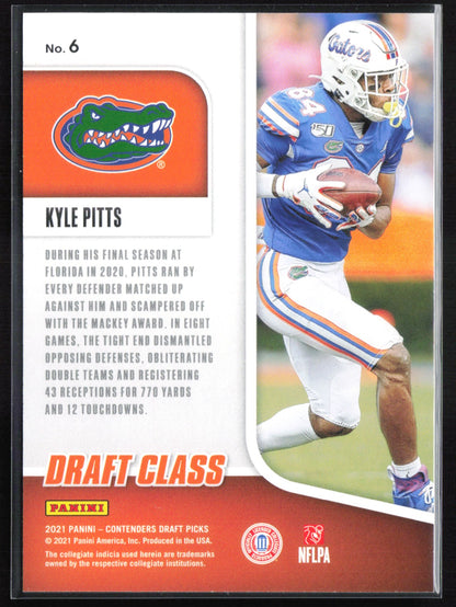 Kyle Pitts RC /49 Draft Class 2021 Contenders
