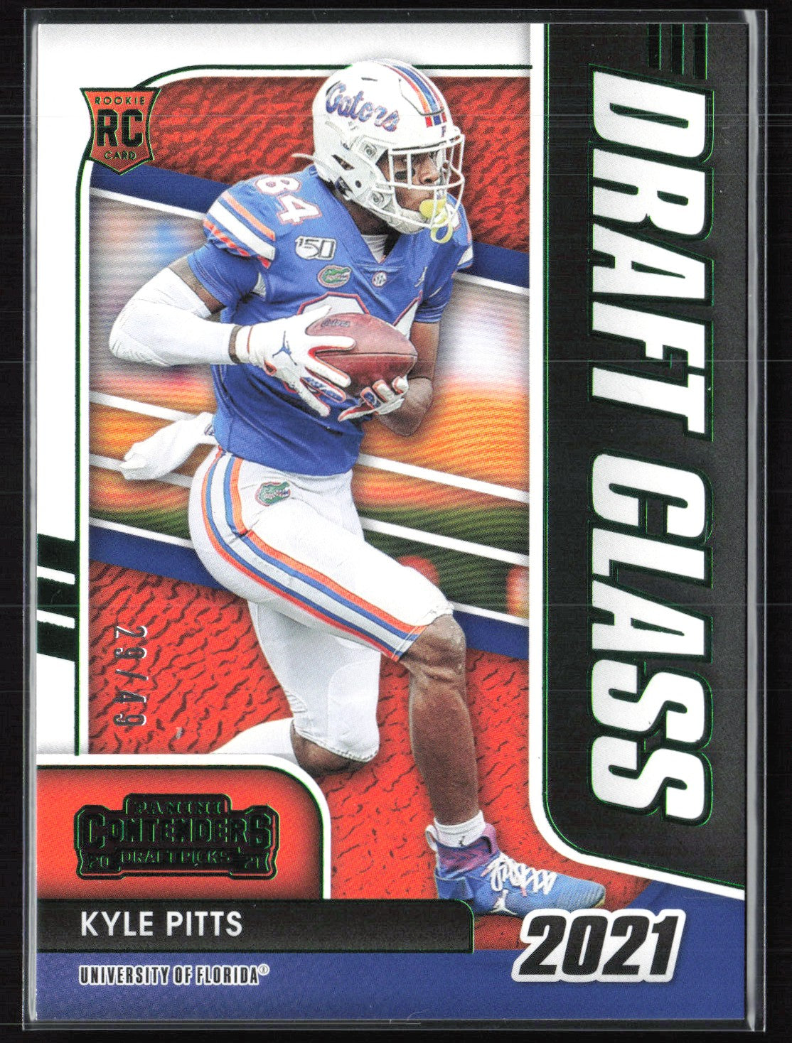 Kyle Pitts RC /49 Draft Class 2021 Contenders