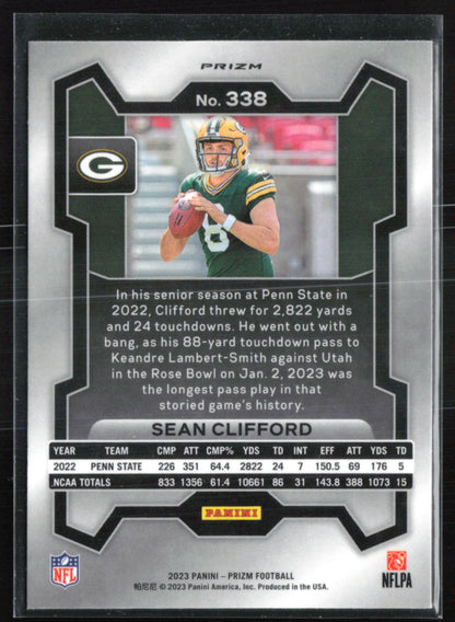 Sean Clifford RC Orange Ice