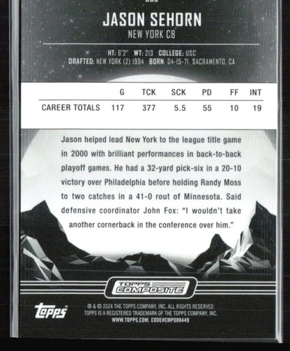Jason Sehorn