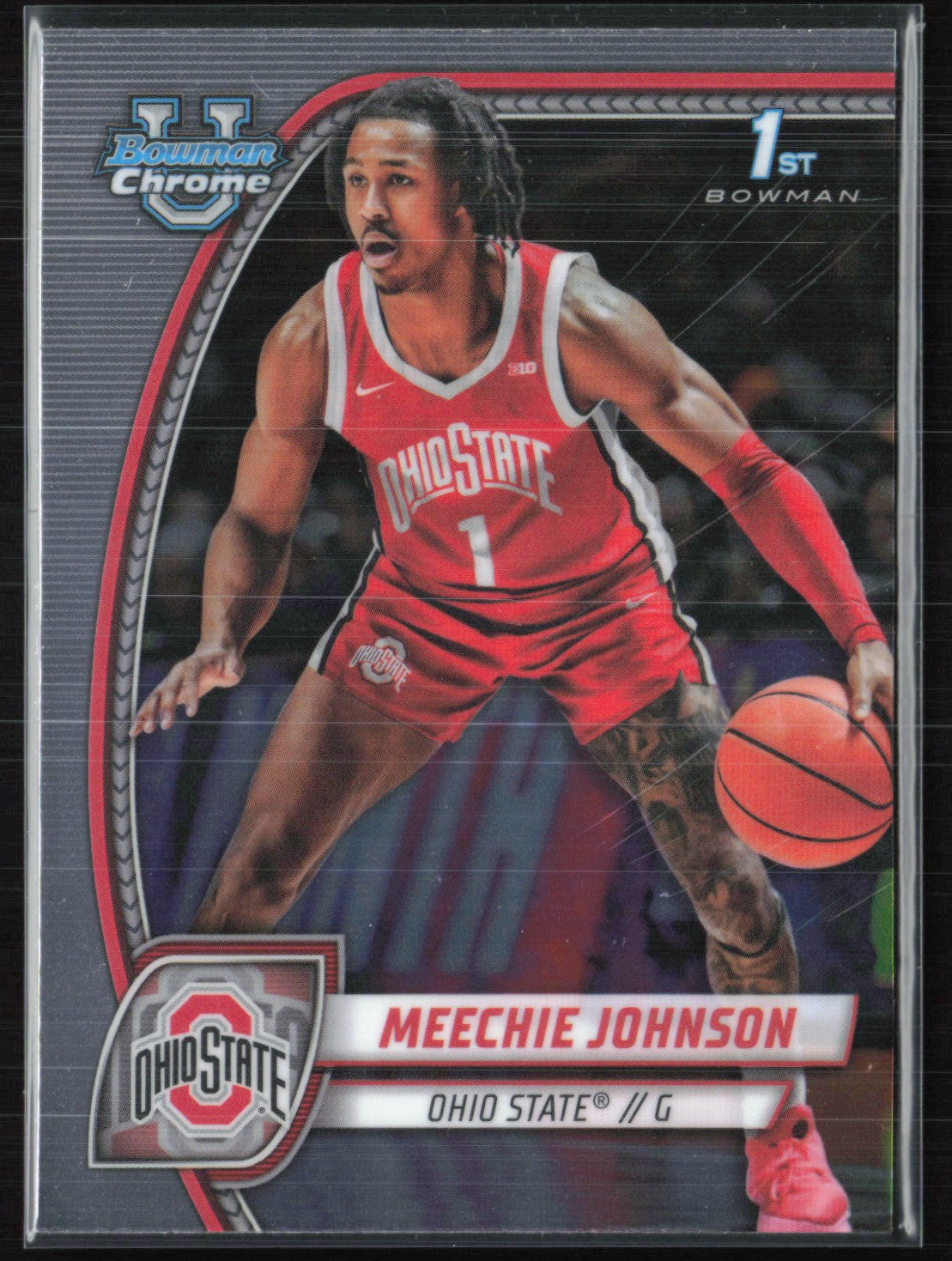 Meechie Johnson 1st Bowman Chrome U