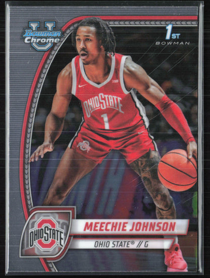 Meechie Johnson 1st Bowman Chrome U