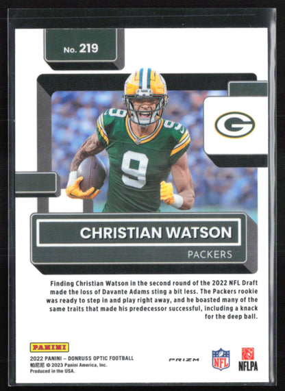 Christian Watson RC Pink Holo
