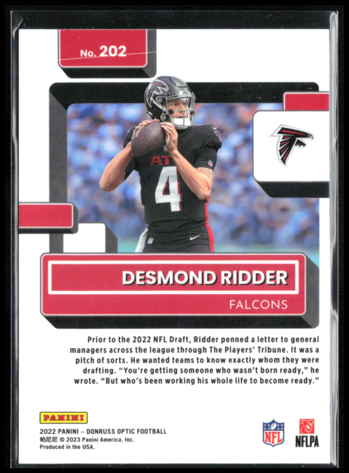 Desmond Ridder RC