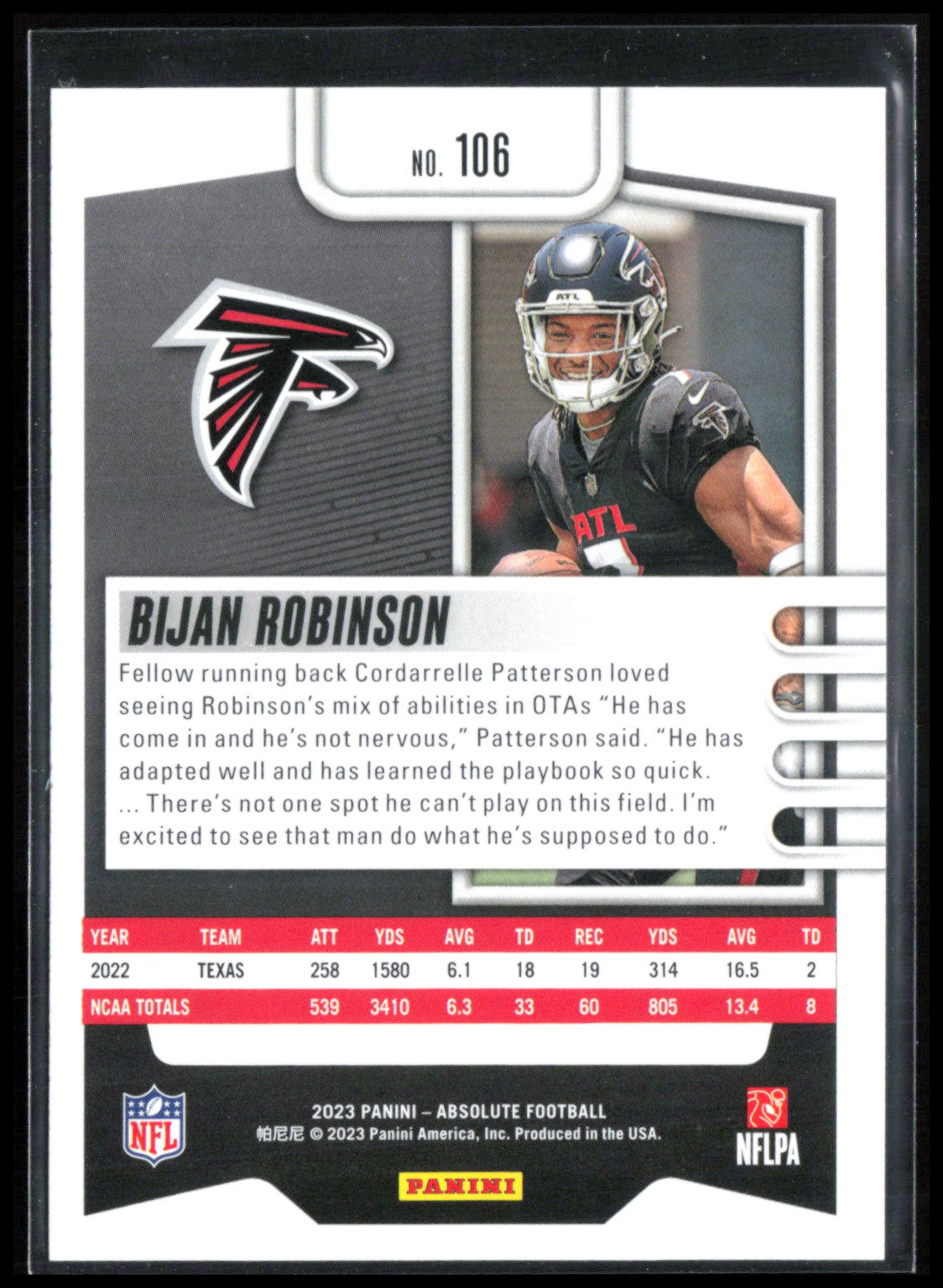 Bijan Robinson RC