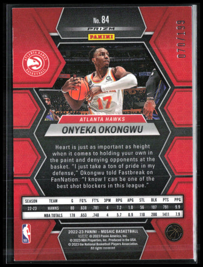 Onyeka Okongwu Blue /199
