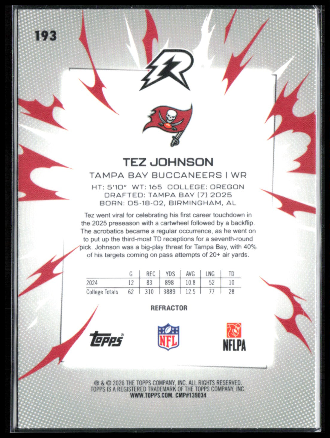 Tez Johnson RC Refractor