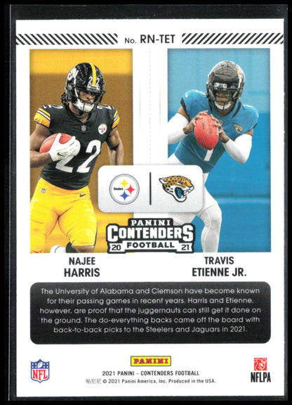 Travis Etienne Jr. / Najee Harris RC