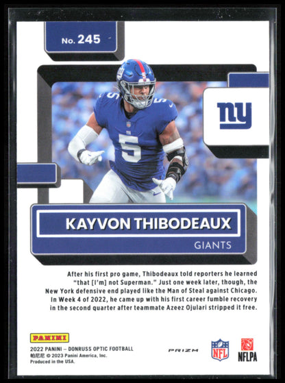Kayvon Thibodeaux RC Purple Shock