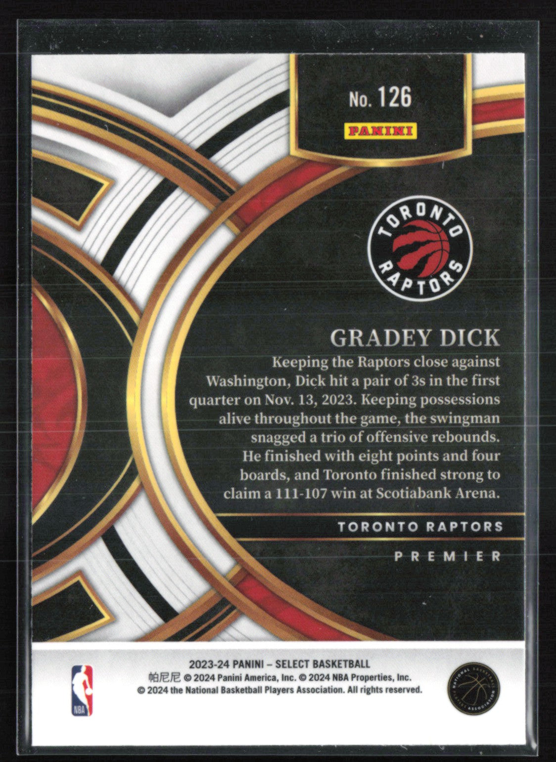 Gradey Dick RC