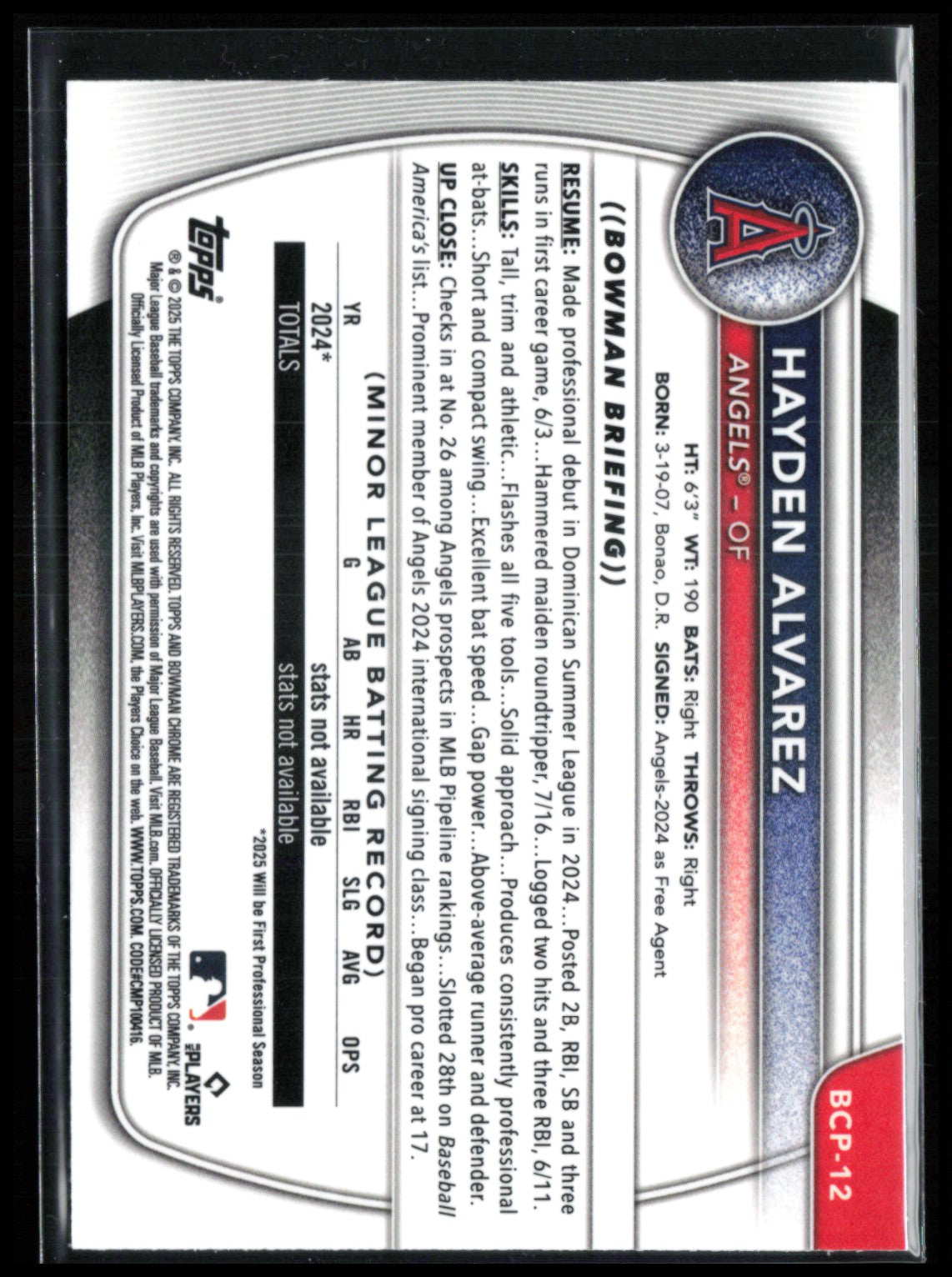 Hayden Alvarez 1st Bowman