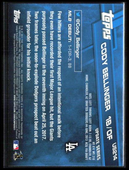 Cody Bellinger RC Debut