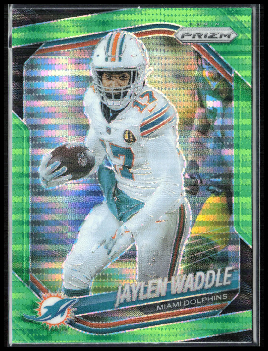 Jaylen Waddle Neon Green Pulsar
