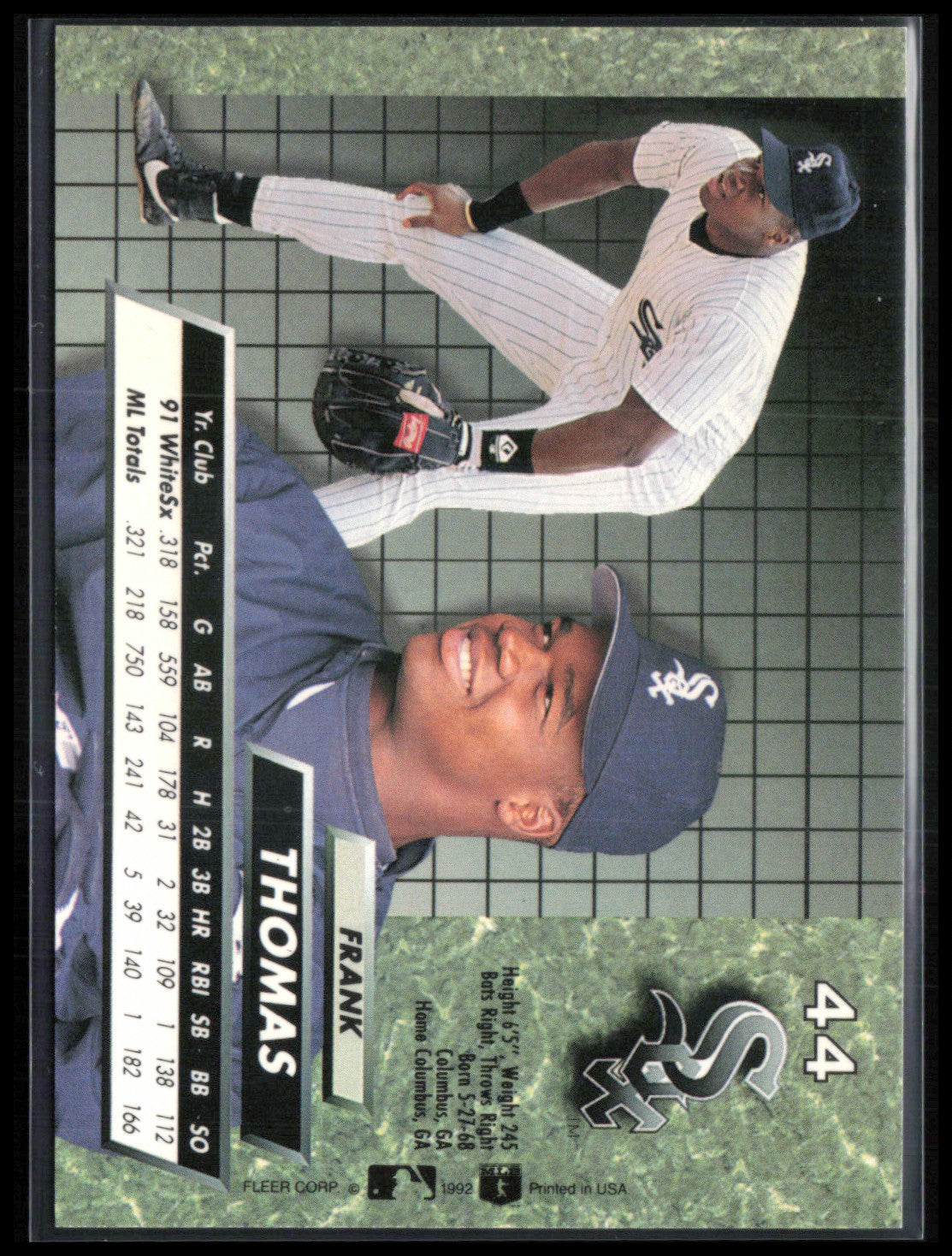 Frank Thomas 1992 Fleer Ultra