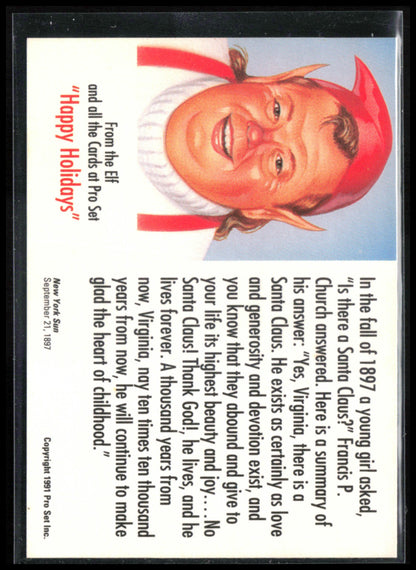 Santa Clause 1991 Pro Set