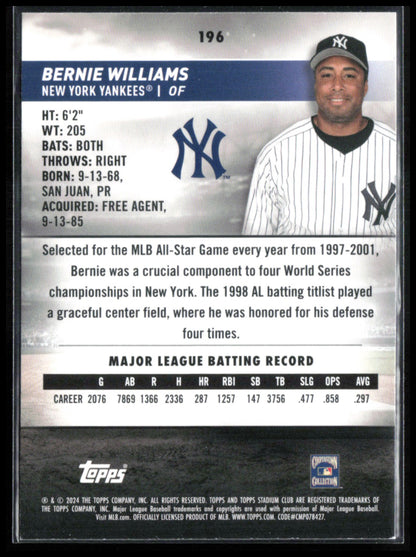 Bernie Williams Red