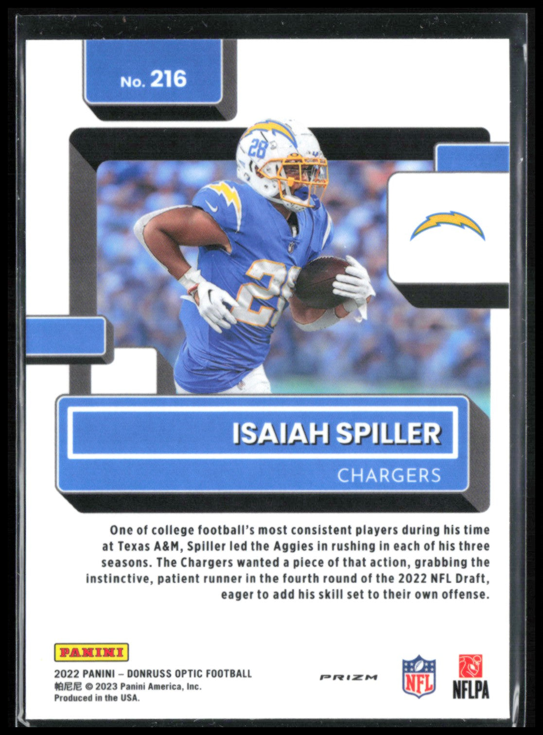 Isaiah Spiller RC